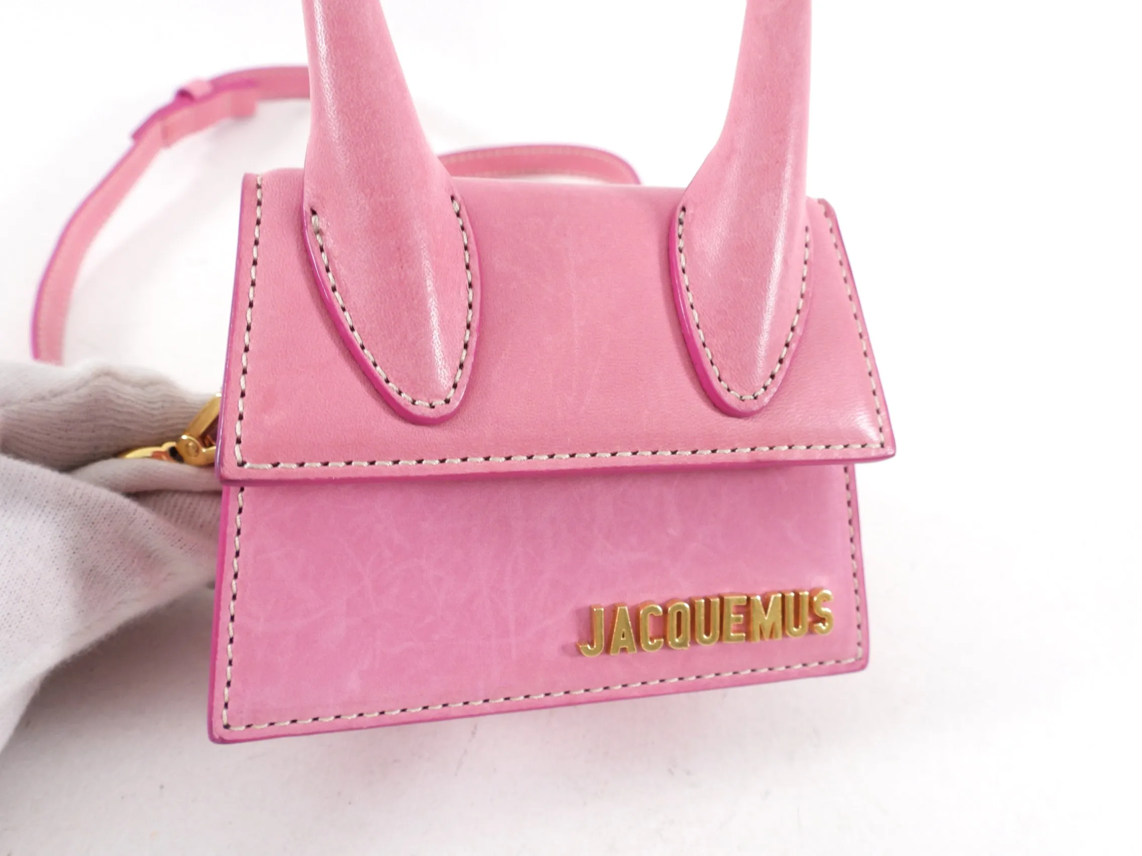 Jacquemus Le Chiquito Mini Pink Micro Bag