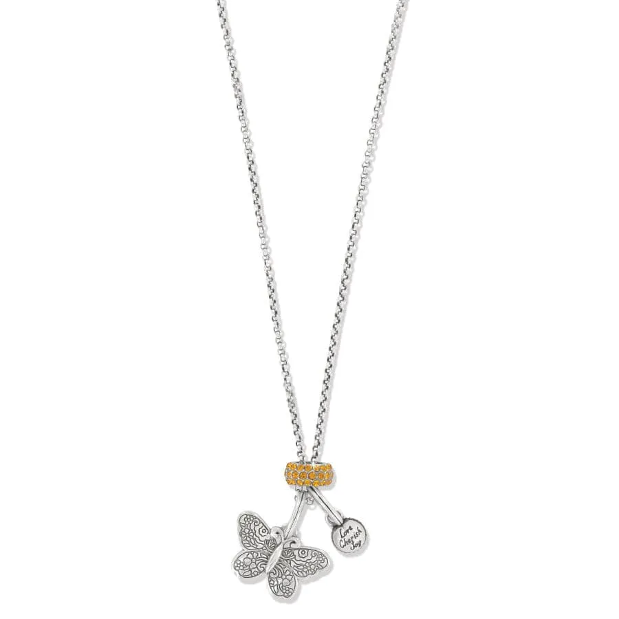 La Farfalla Butterfly Charm Necklace