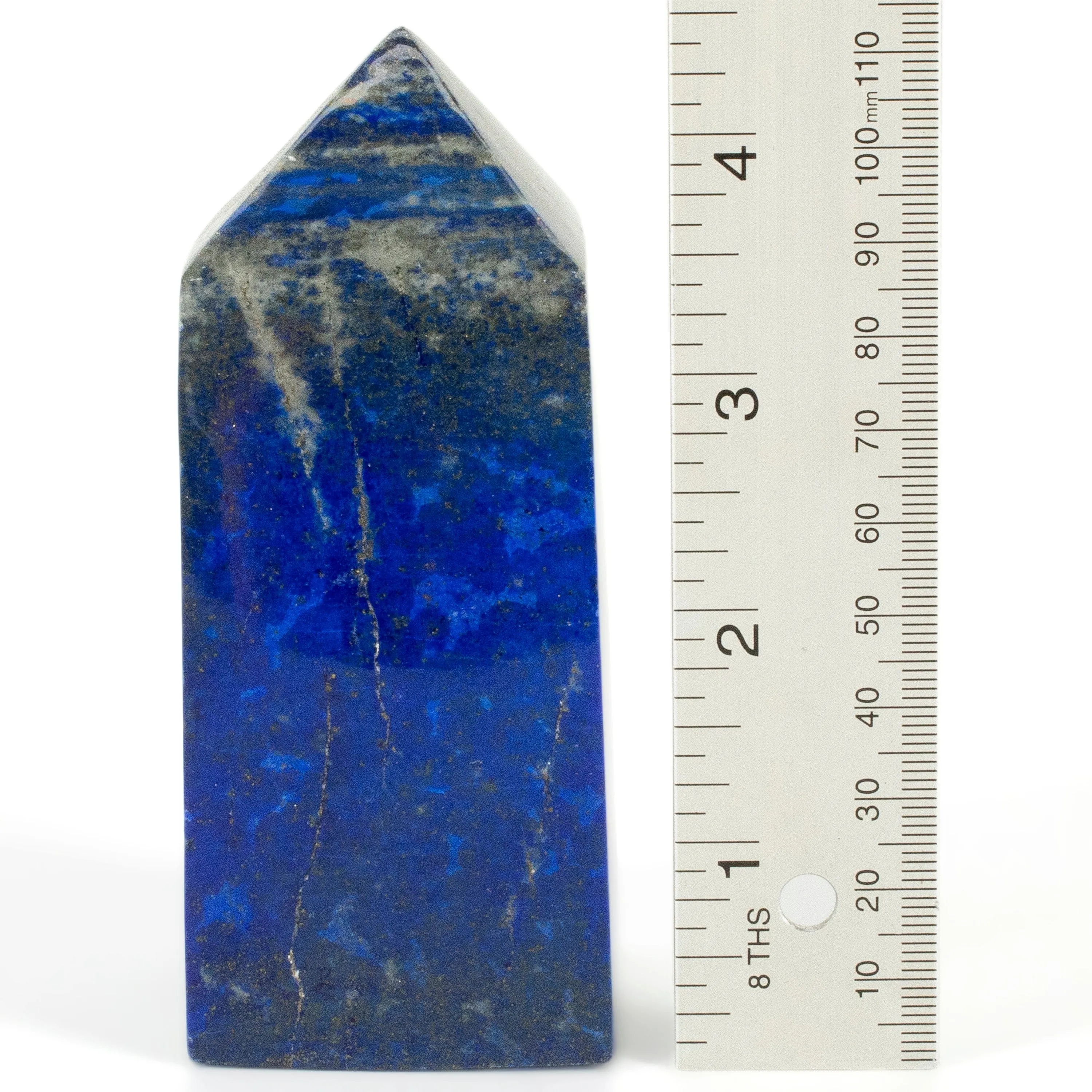 Lapis Lazuli Polished Obelisk from Afghanistan - 4.5 / 655 grams