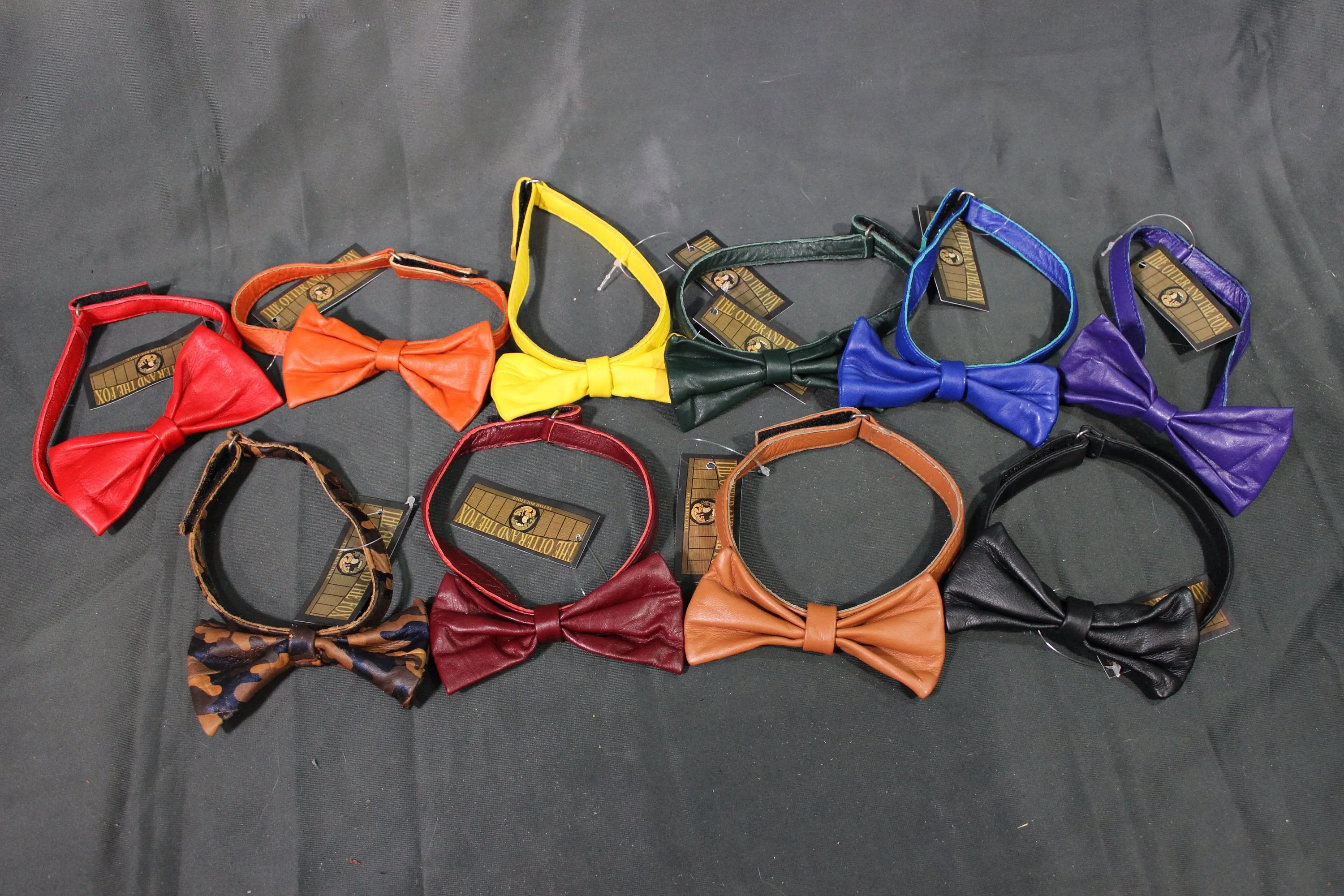 Leather Bowties by The Otter and The Fox