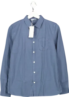 MANGO Blue Regular Fit Cotton Shirt BNWT 14 Years