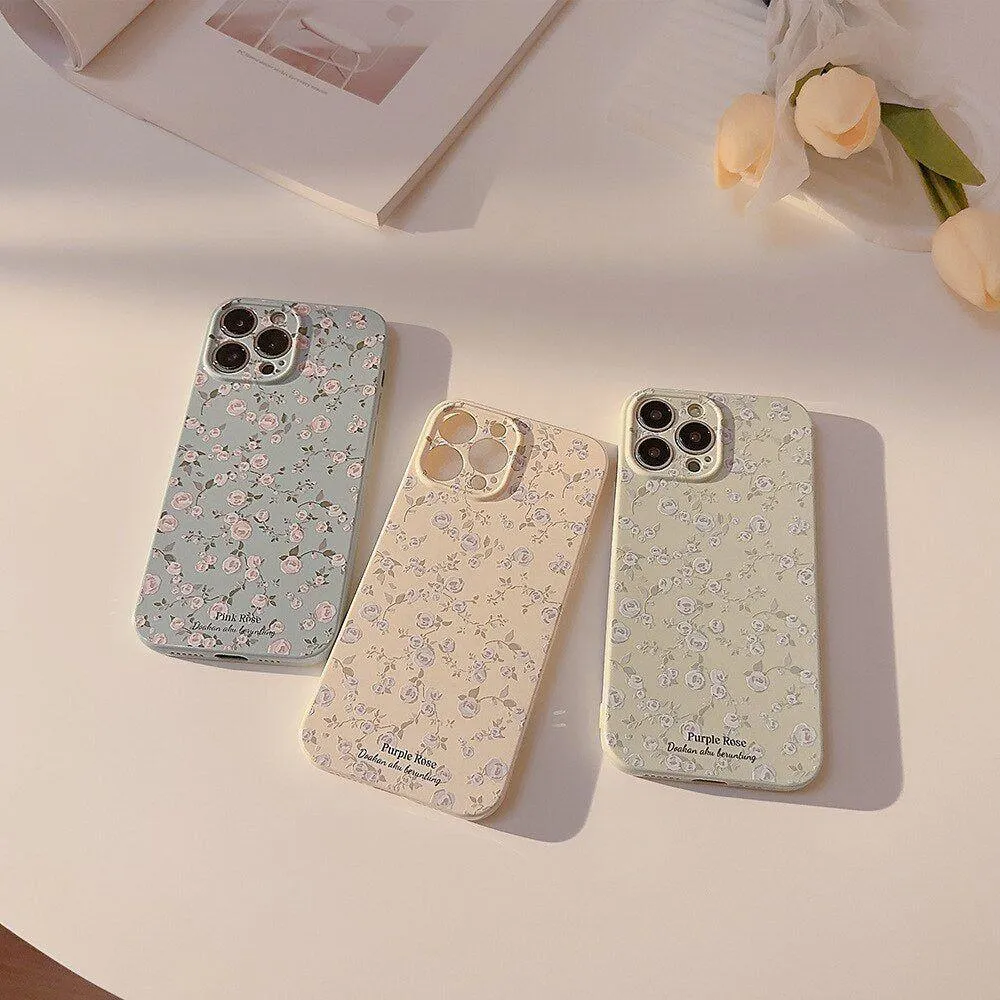 Mini Flowers Cute Phone Cases: Sweet Cover For iPhone 14 Pro Max, 14 Plus, 13, 12, 11