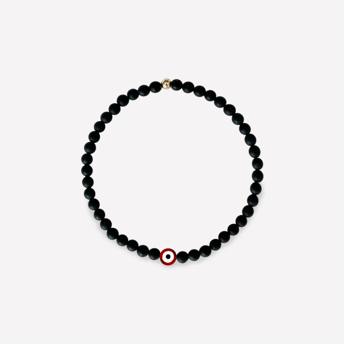 MINI ONYX ATHENA BRACELET 4MM