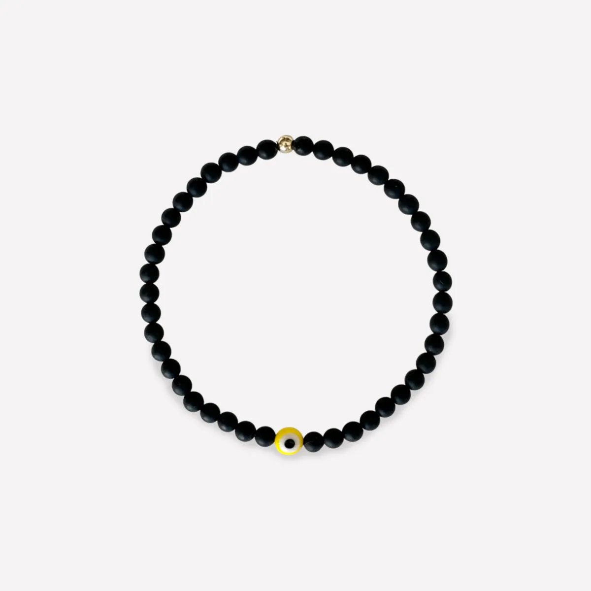 MINI ONYX ATHENA BRACELET 4MM