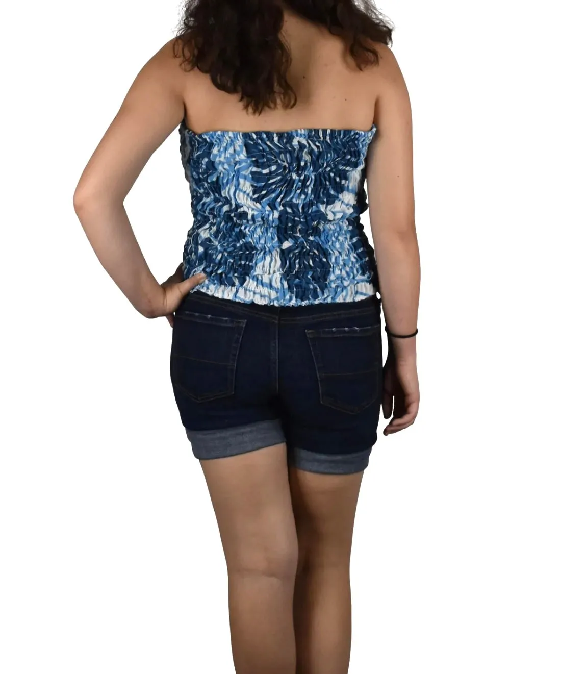 Monstera Elastic Tube Top (One Size)