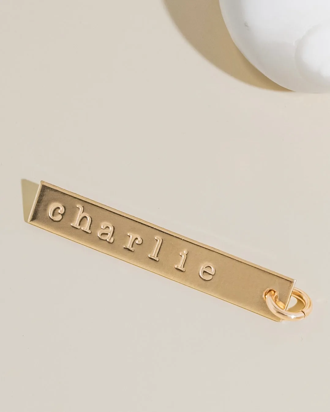 Name Bar Charm