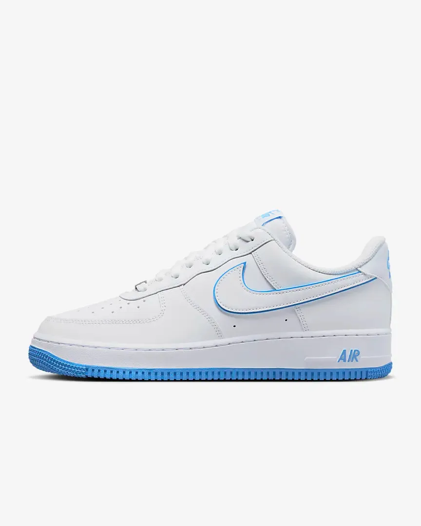 Nike Air Force 1 '07 Low White University Blue Sole