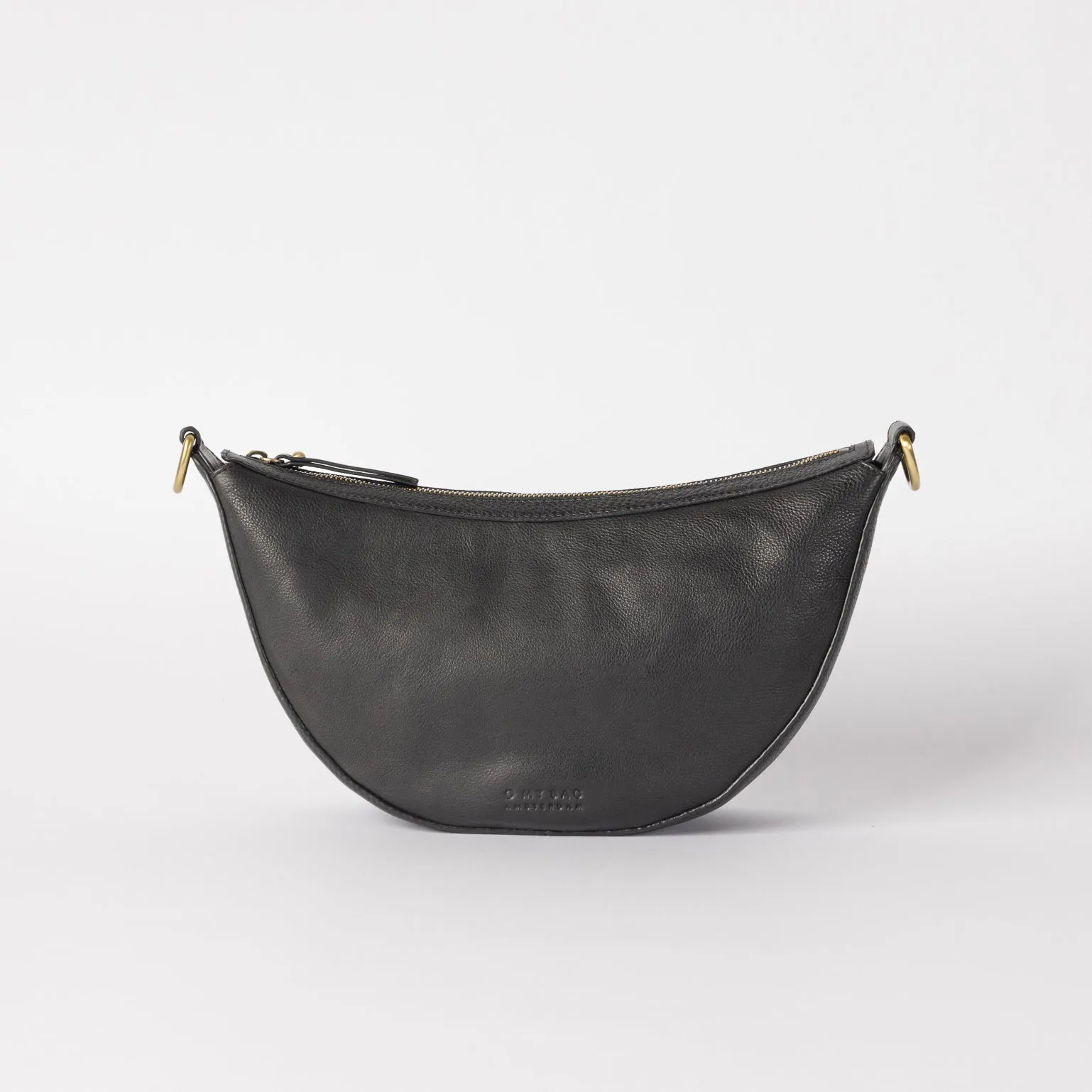 O My Bag LEO handvska i mjukt lder - Black