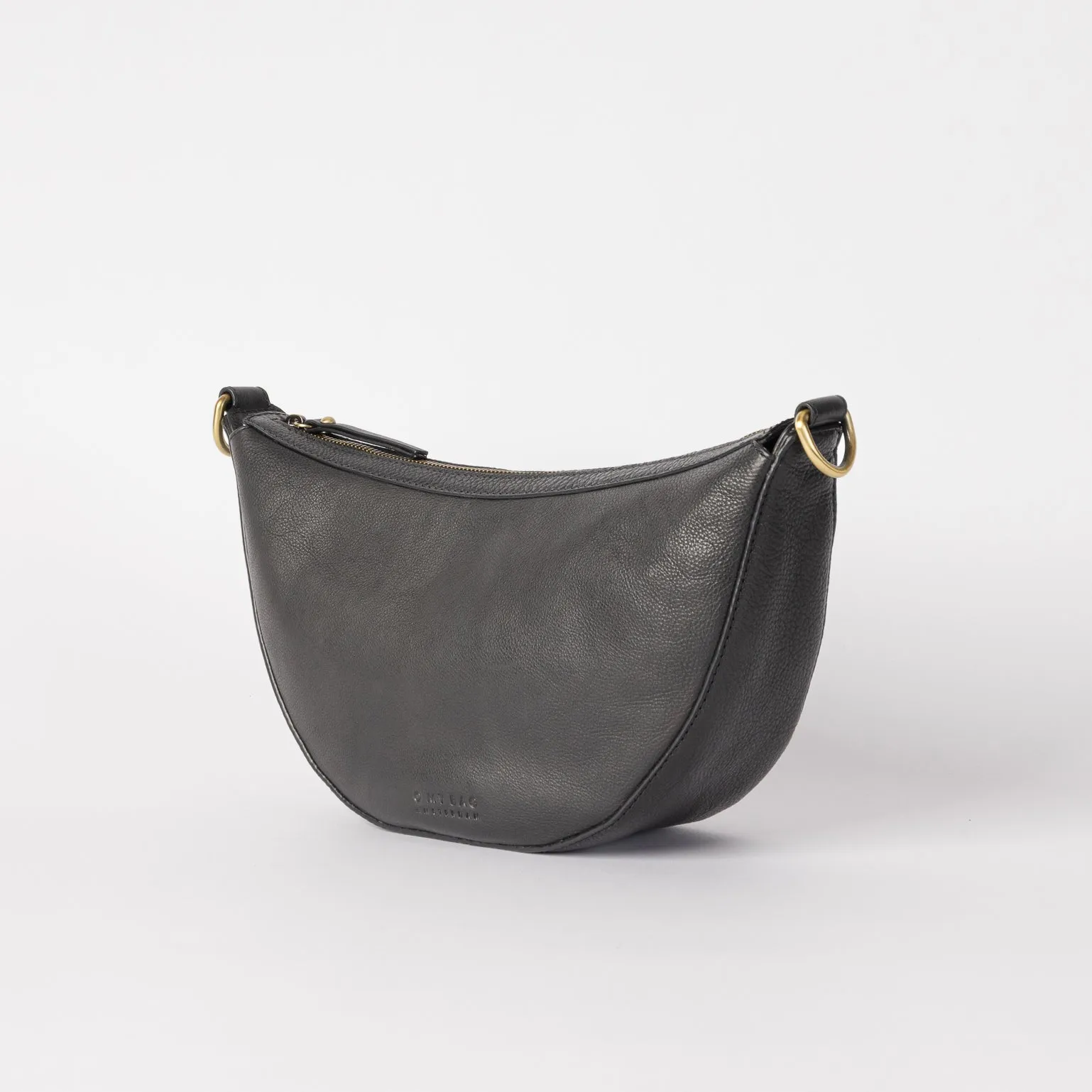 O My Bag LEO handvska i mjukt lder - Black