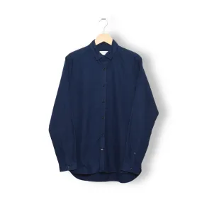 Oliver Spencer Clerkenwell Tab Shirt Marcia navy