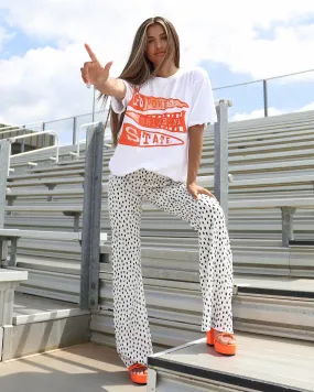 OSU Cowboys Pennant White Tee