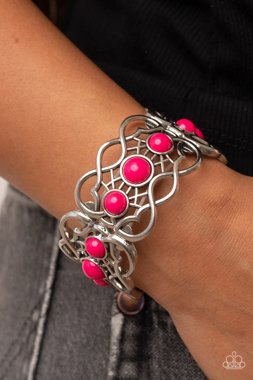 Paparazzi Bracelet Very Versailles - Pink