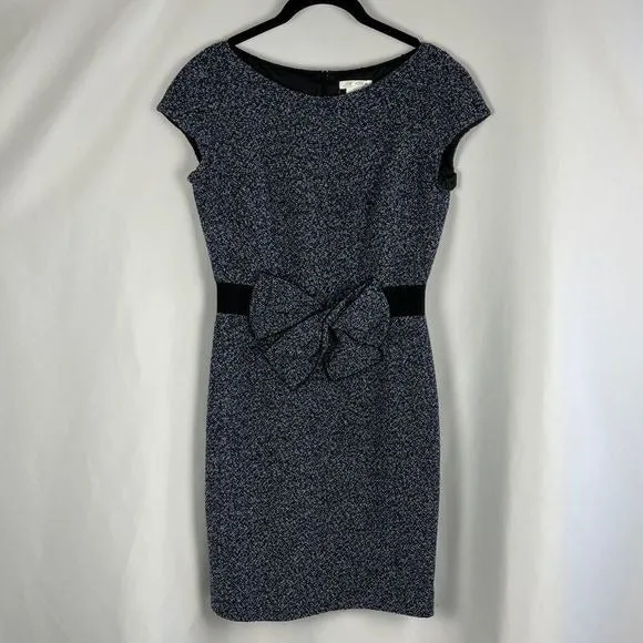 Paula Kablue tweed dress with bow