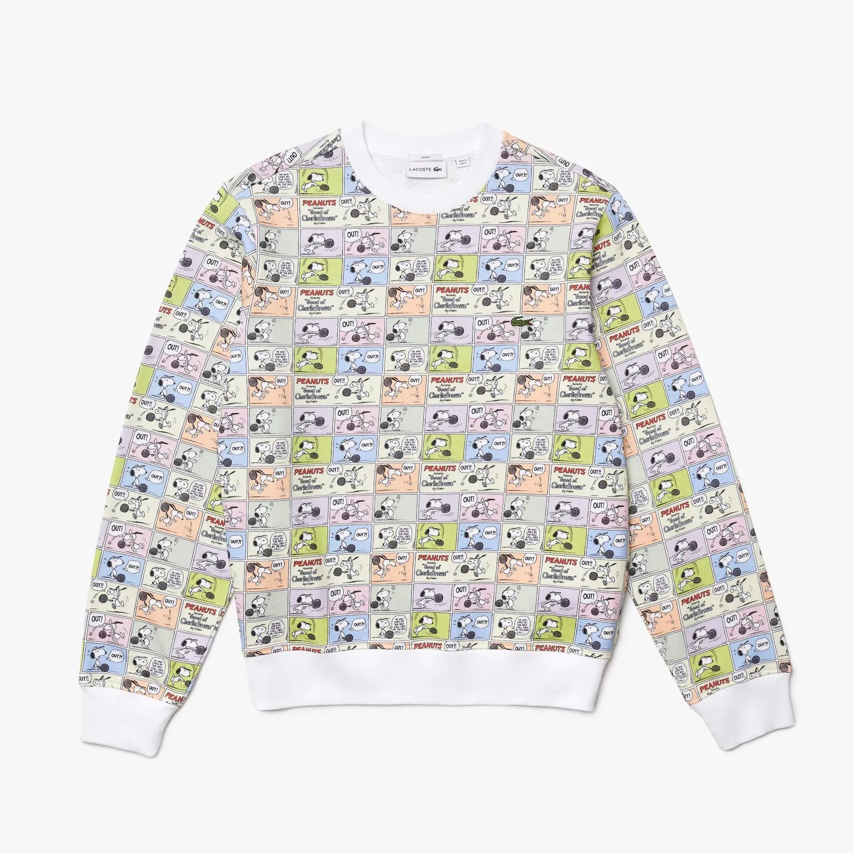 Peanuts Comic Cotton Sweatshirt