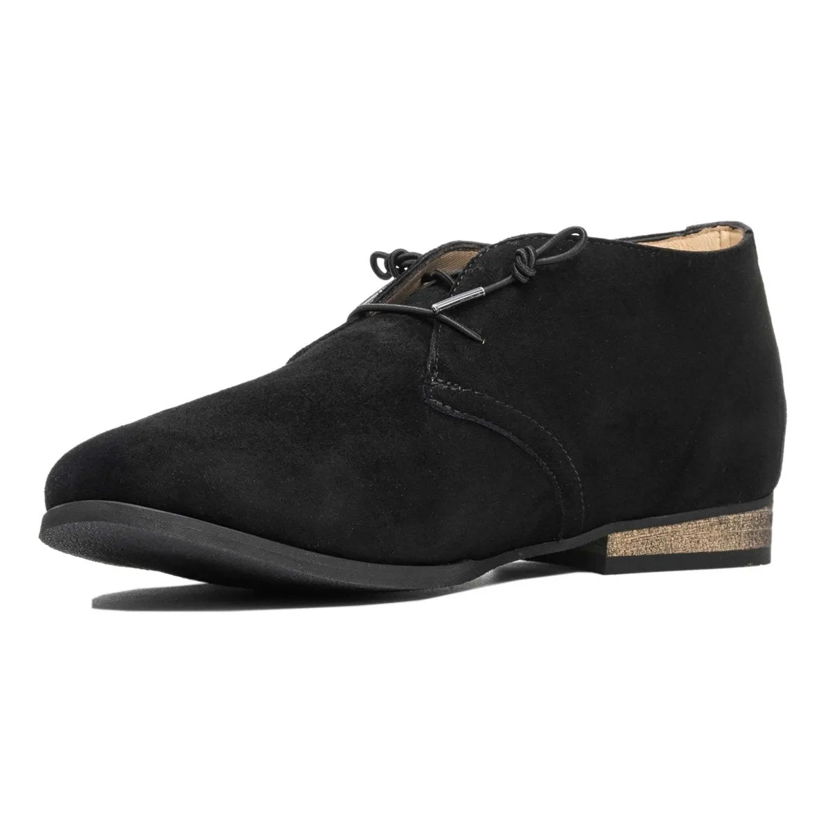 Pie Santo Women's Belgium Black Suede