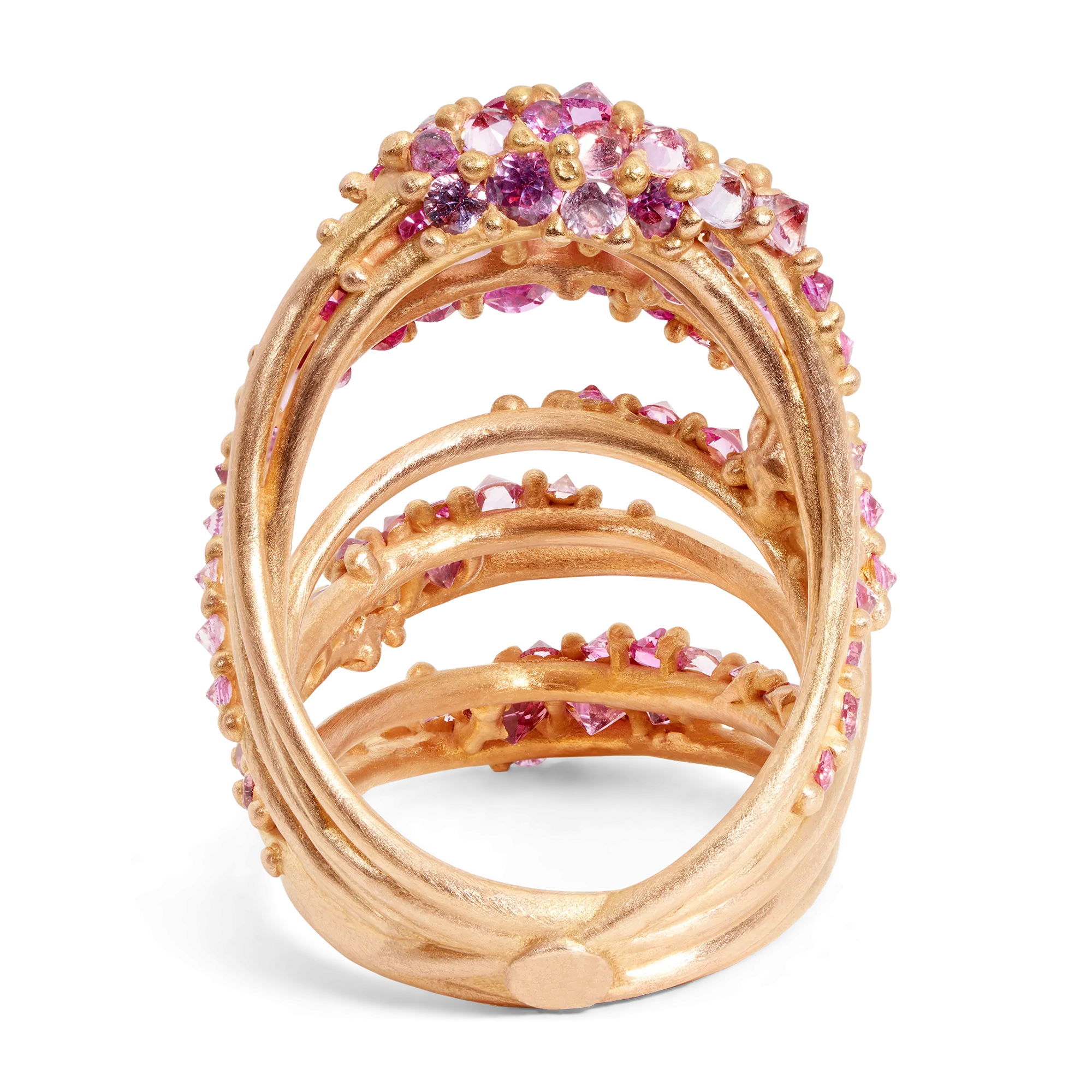 Pink Elara Ring in Rose - Size 7 - 9188