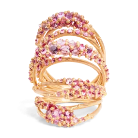 Pink Elara Ring in Rose - Size 7 - 9188