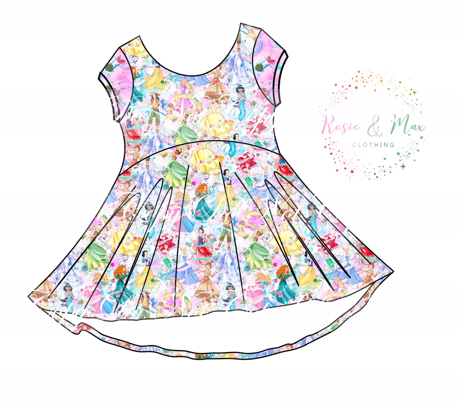 PREORDER - Whimsical Princesses -  Luna Dress