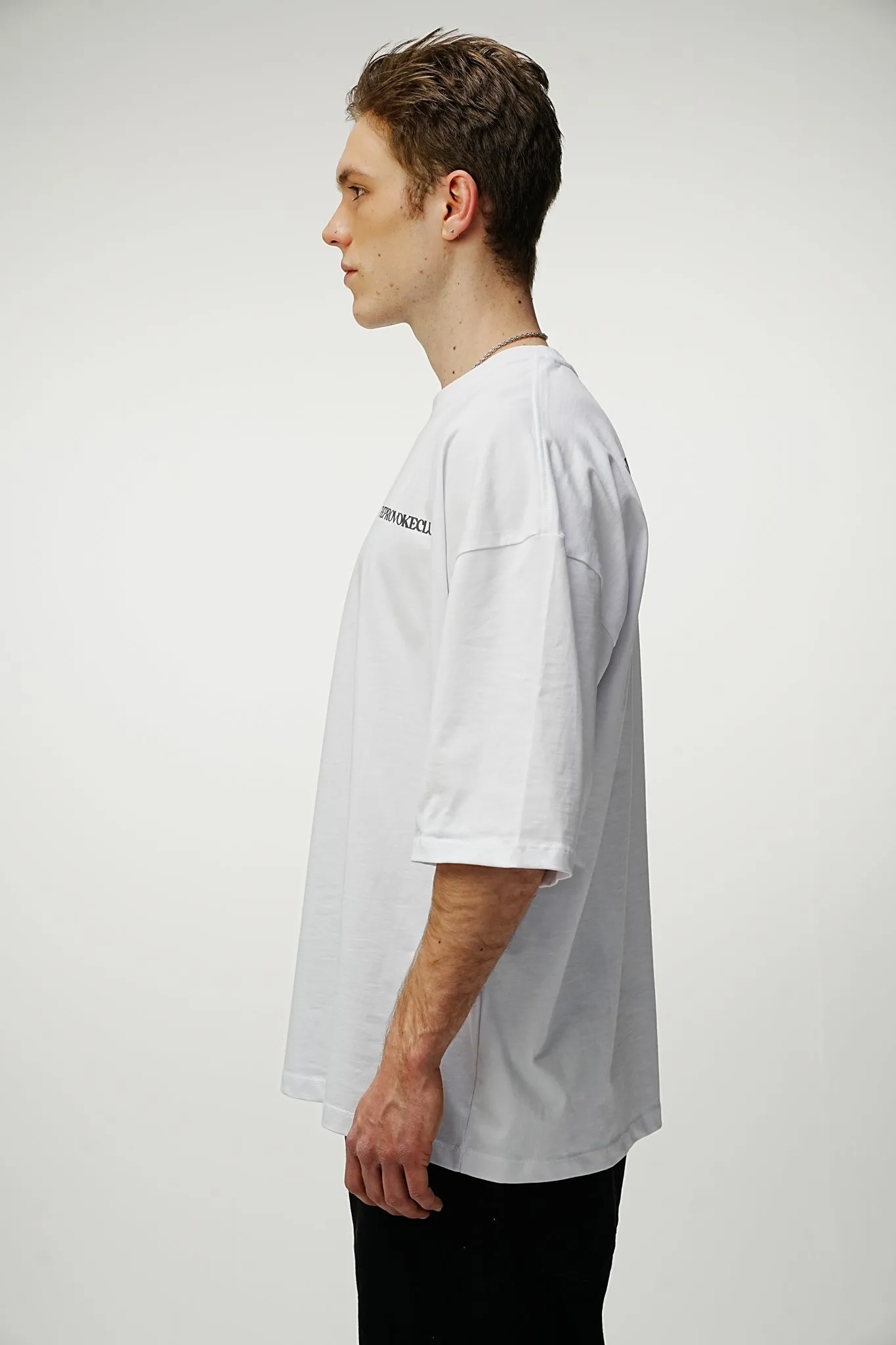 Provoke Heavy Oversized Tee - White