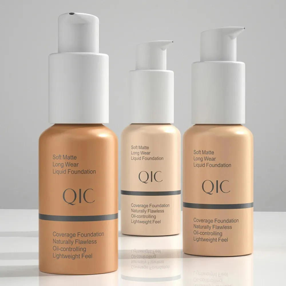 QIC Makeup Skin Evolution Liquid Foundation Oil-Control