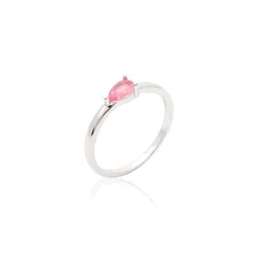 RING PINK TURMALINA CRYSTAL