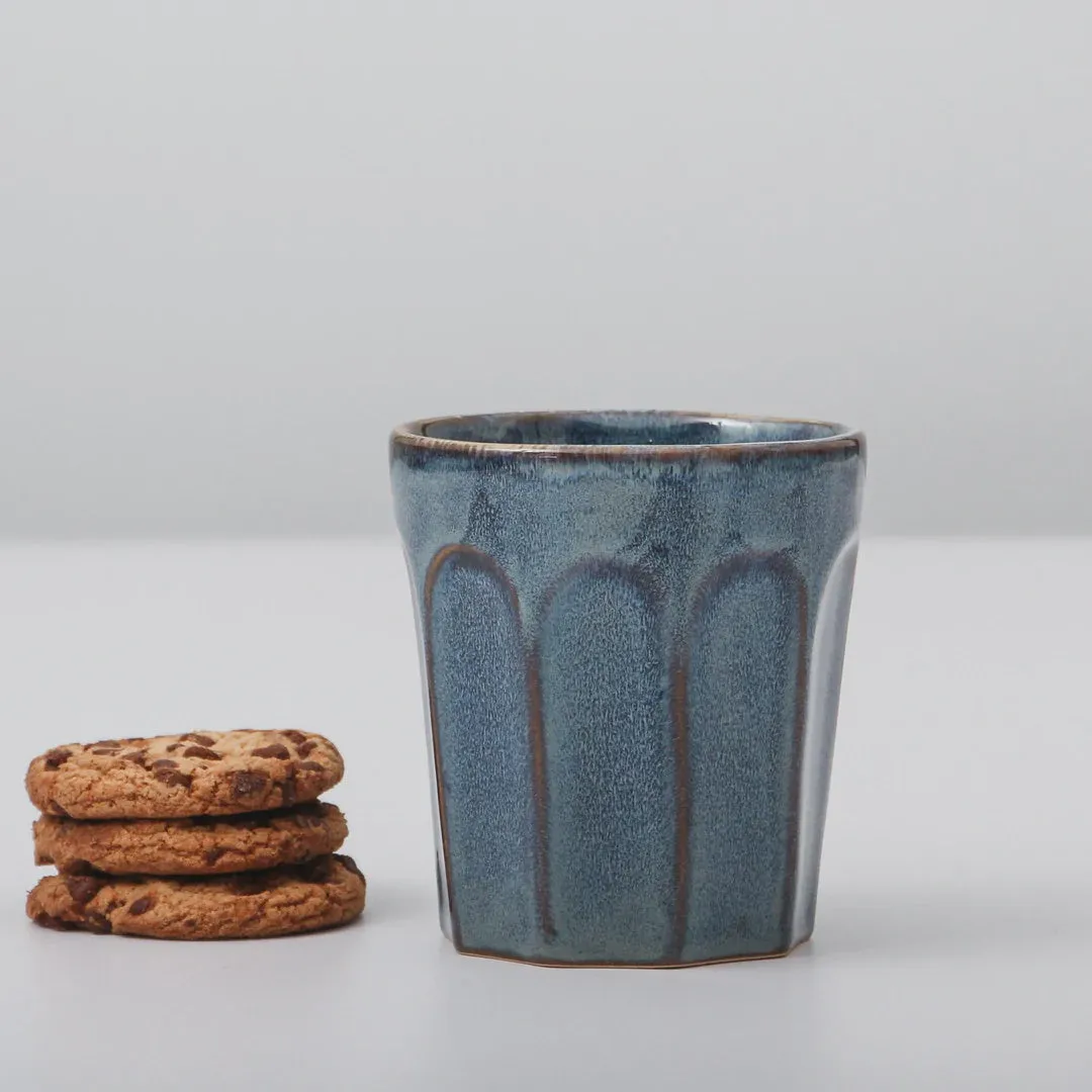 Ritual Ceramic Latte Cup - Navy