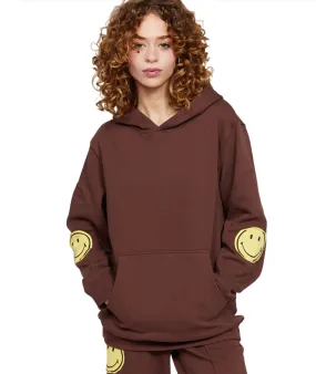 Samii Ryan Women Smiley Oversized Hoodie