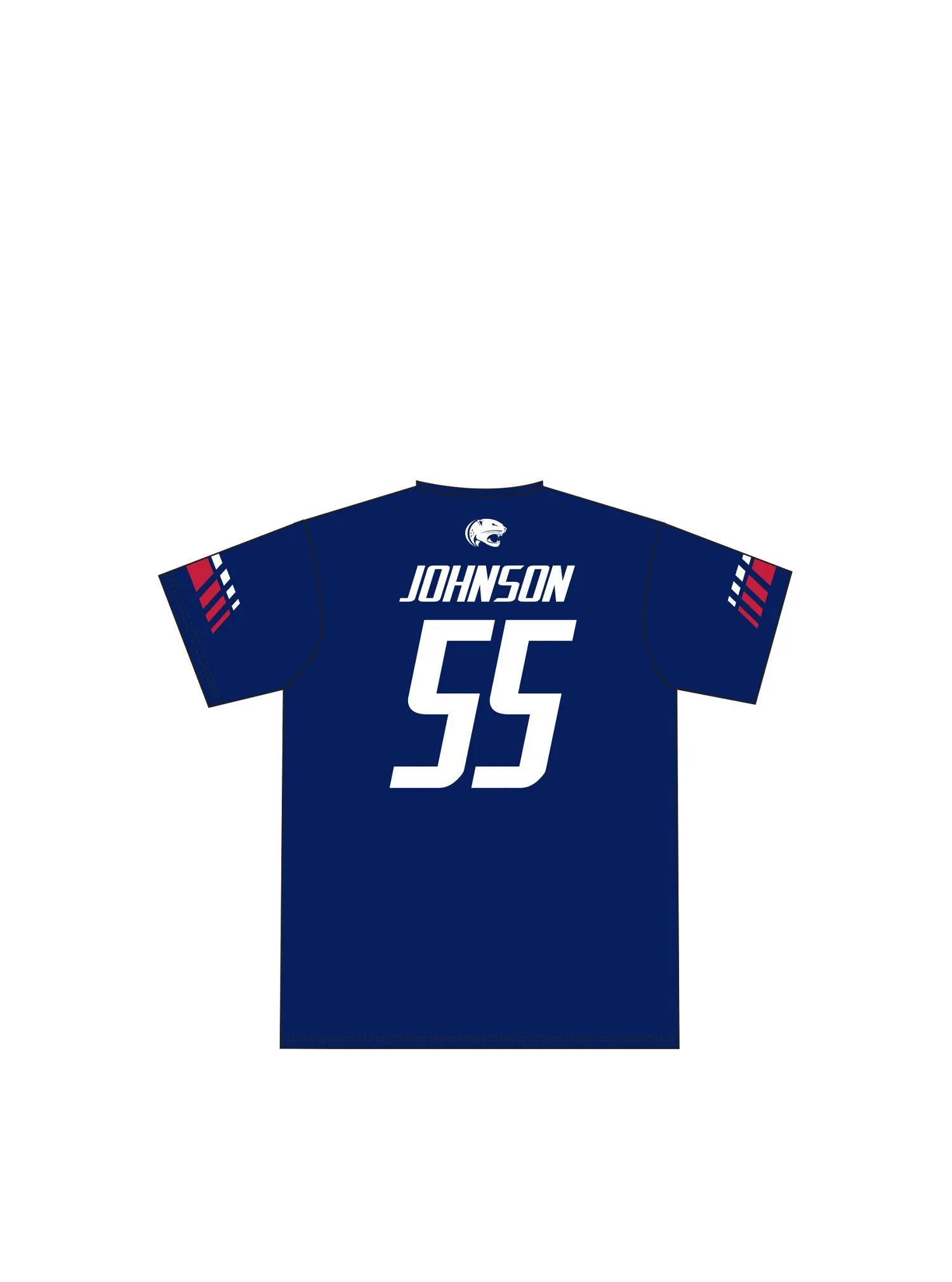 South Alabama Jaguars Navy Short Sleeve Microtech Jersey