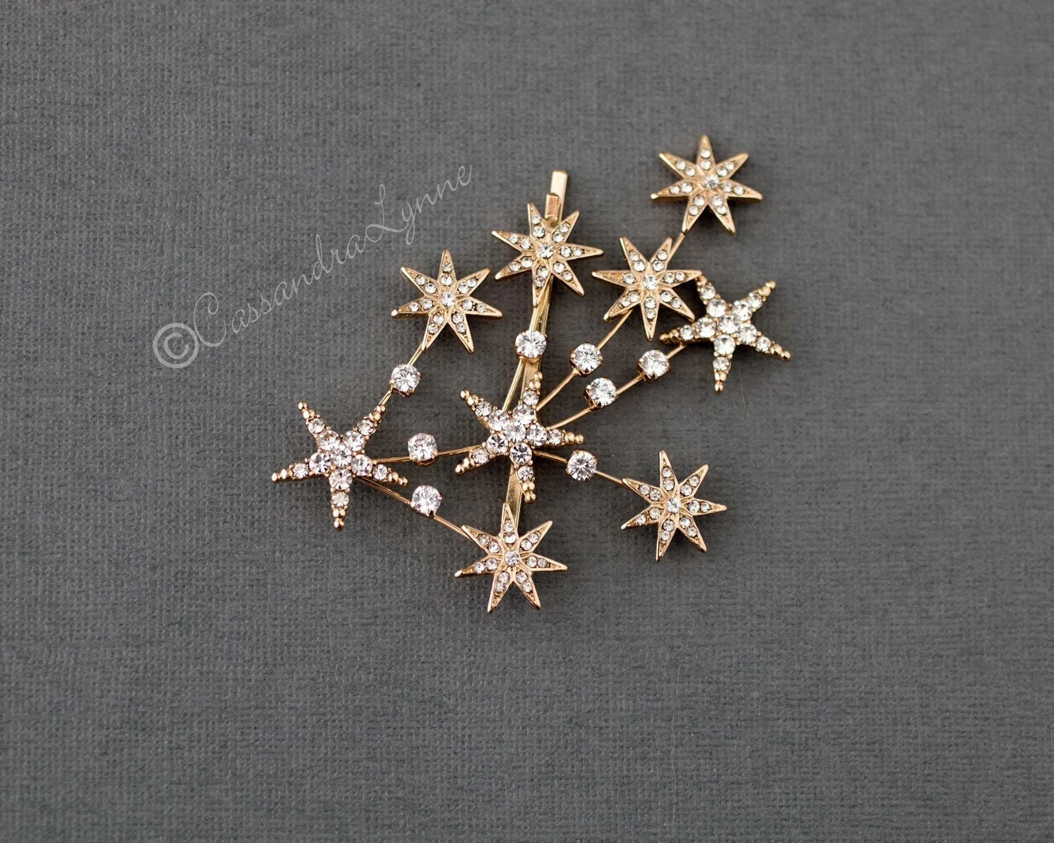 Star Fall Bridal Hair Pin