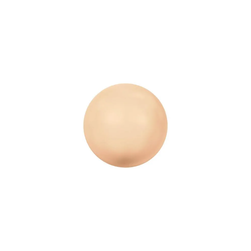 Swarovski 8mm Pearl - Peach (25pc)