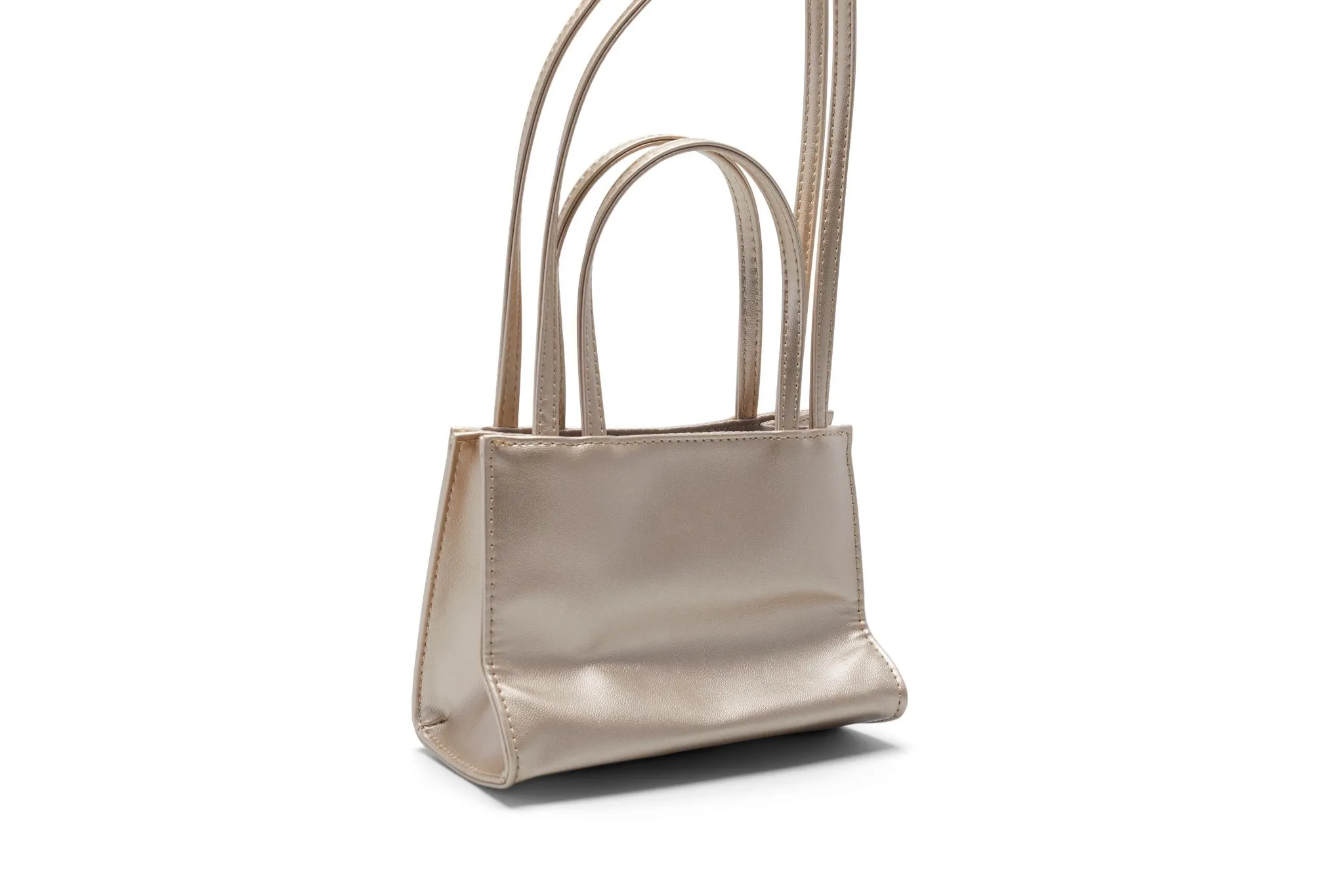 Telfar Shopping Bag Small Gold