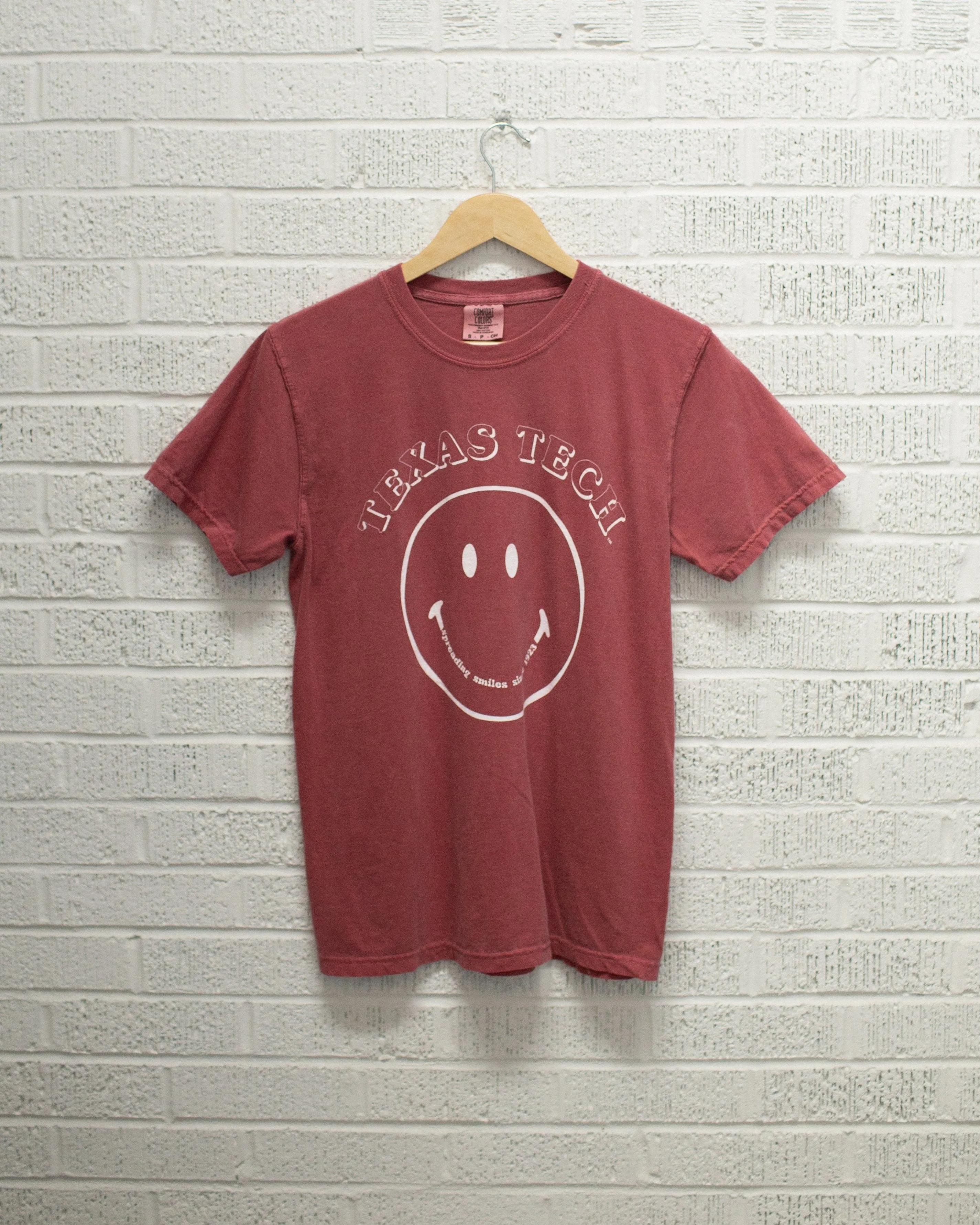 Texas Tech Spread Smiles Red Tee