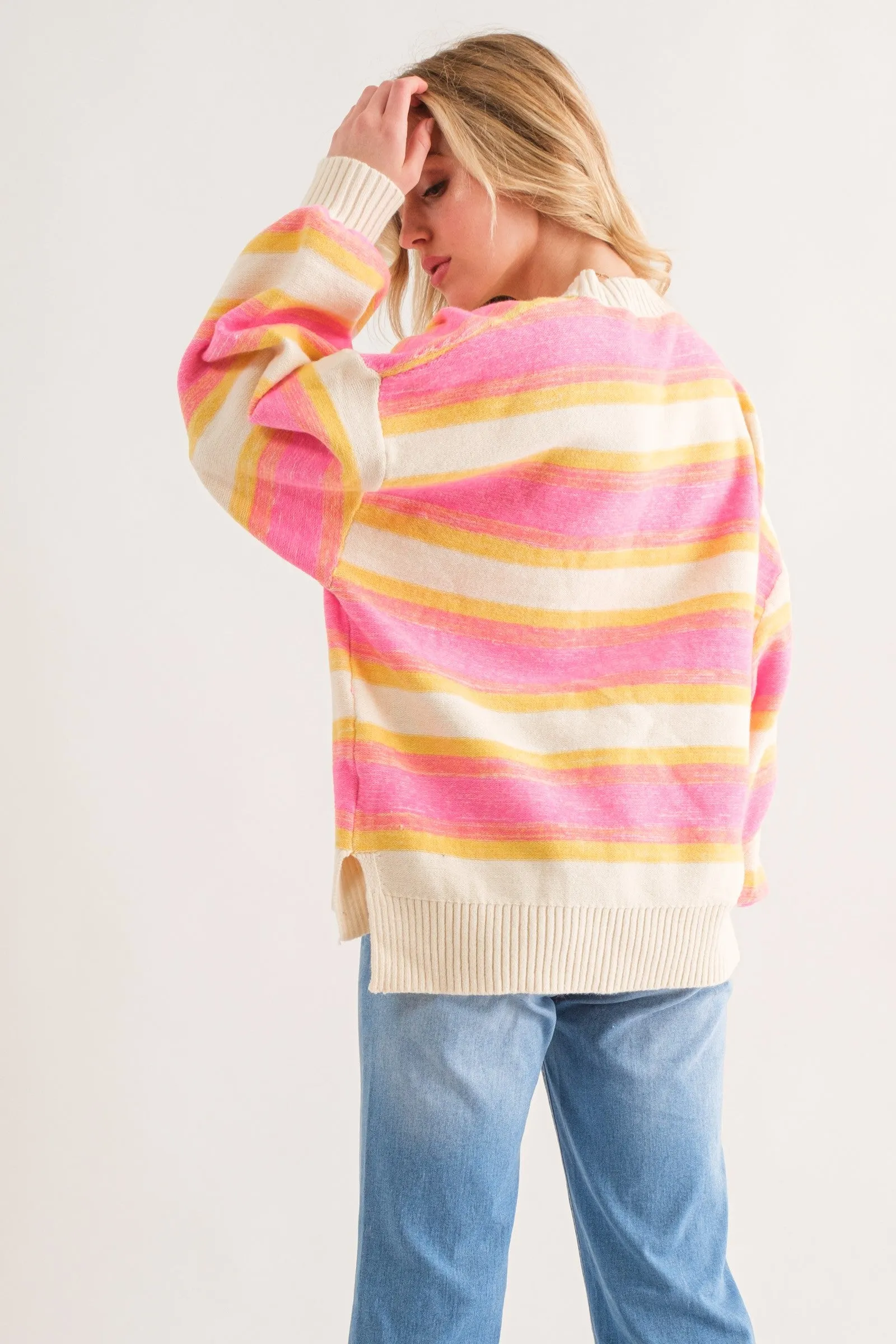 The Rosemary Striped Sweater