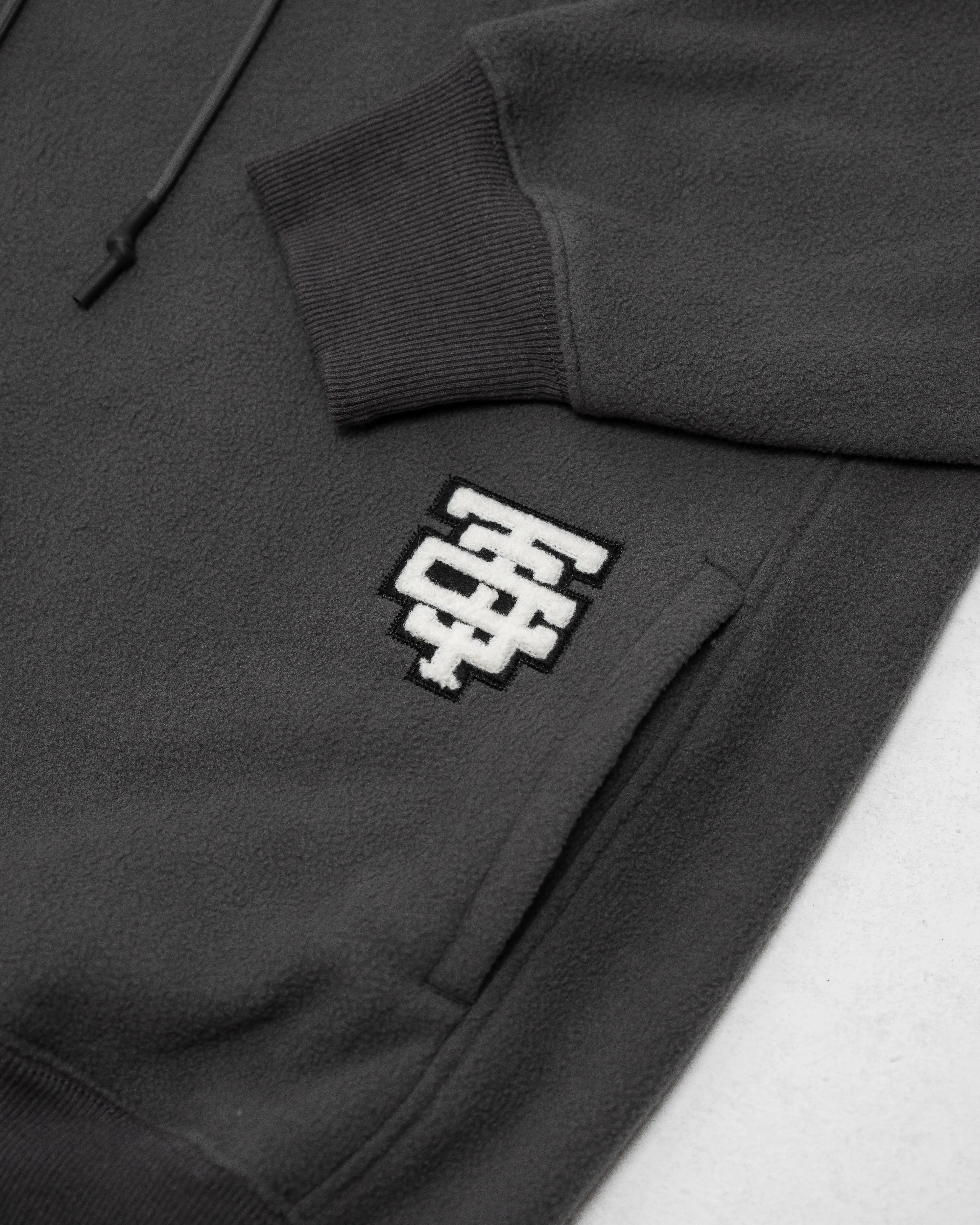 TJTC Embroidered Patch Sherpa Hoodie