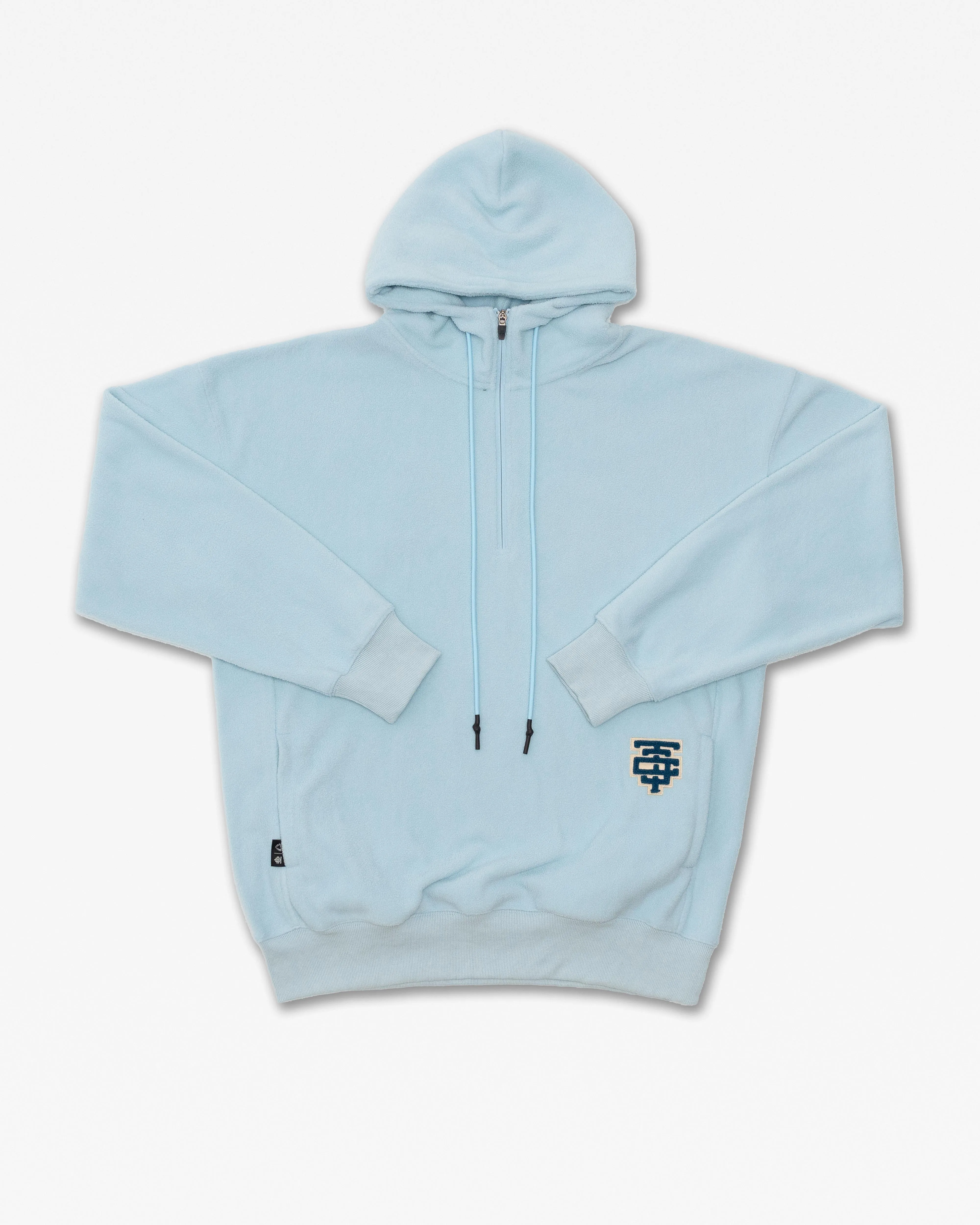 TJTC Embroidered Patch Sherpa Hoodie