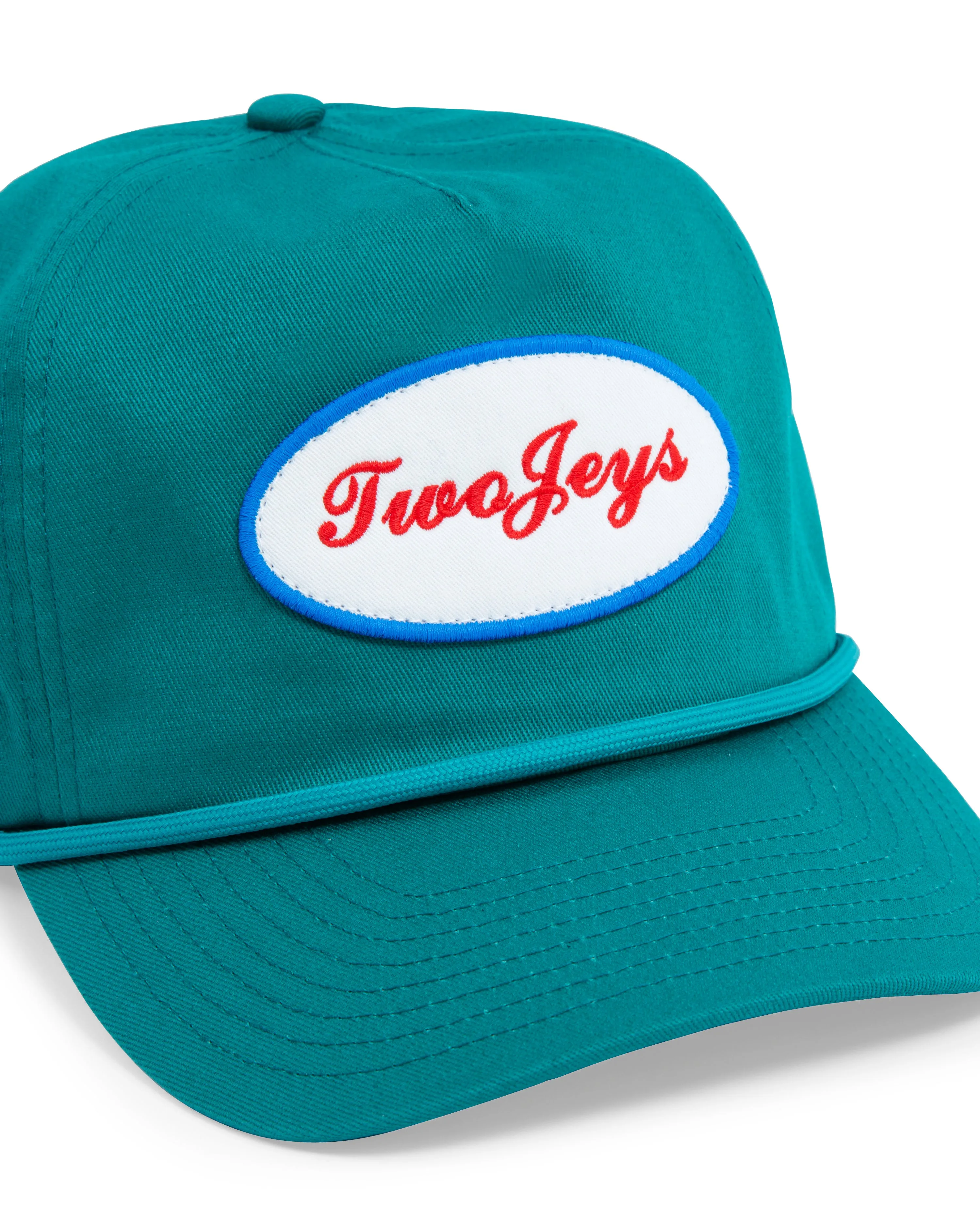 Twojeys Cursive Green Cap