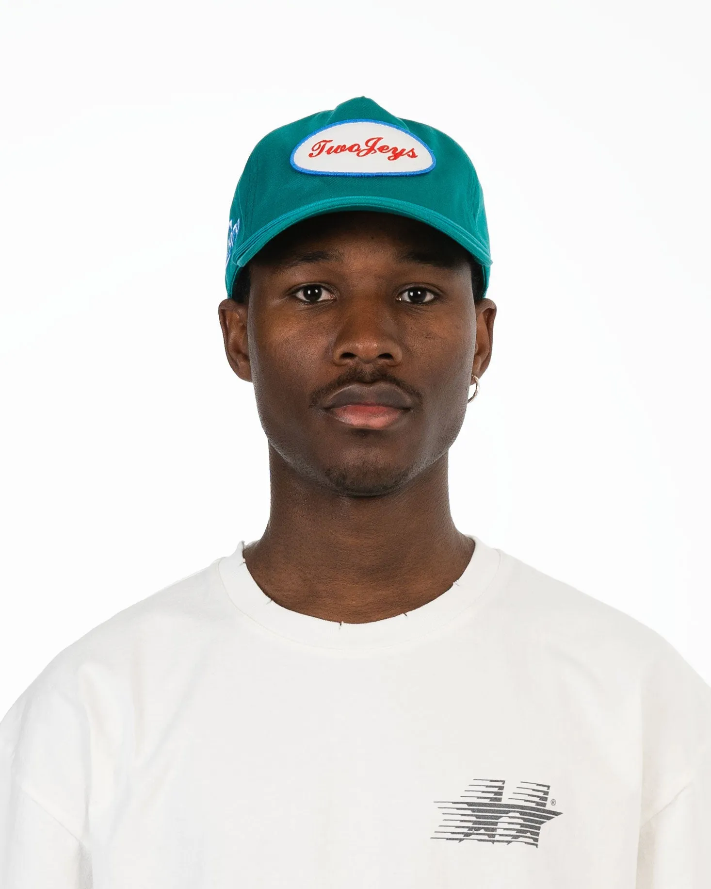 Twojeys Cursive Green Cap