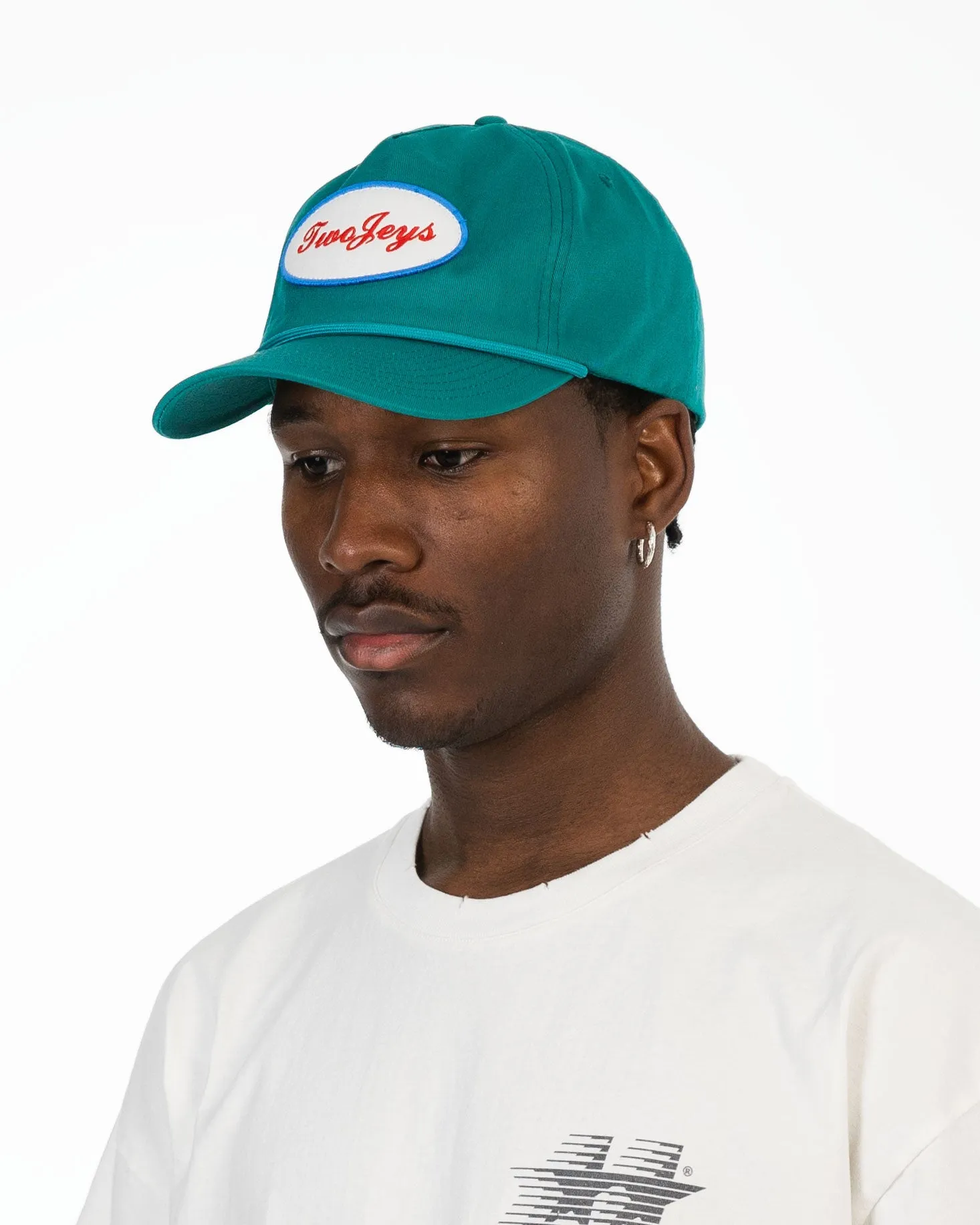 Twojeys Cursive Green Cap