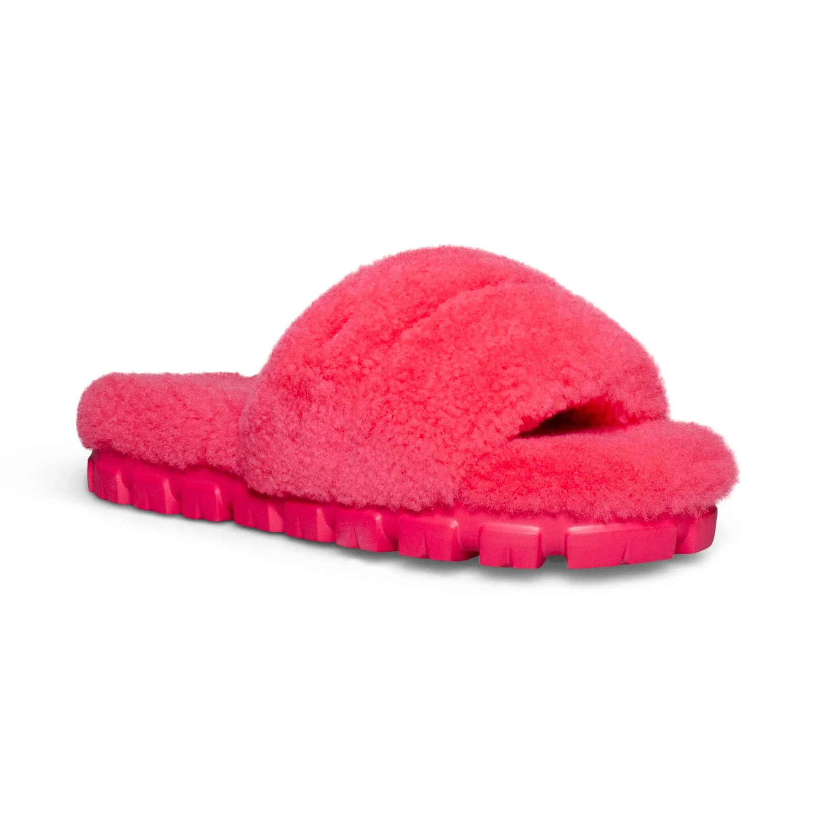 UGG Cozetta Curly Pink Glow Slippers - Women's