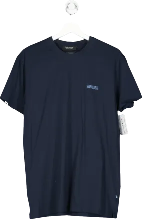 Vanquish Blue Essential T Shirt UK L