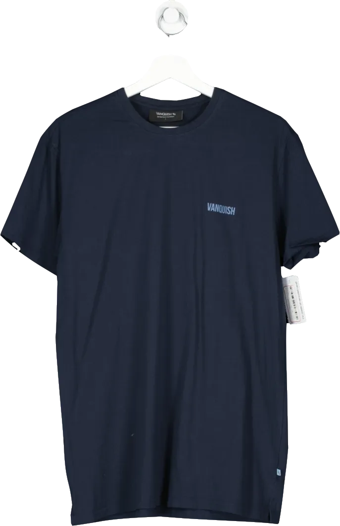 Vanquish Blue Essential T Shirt UK L