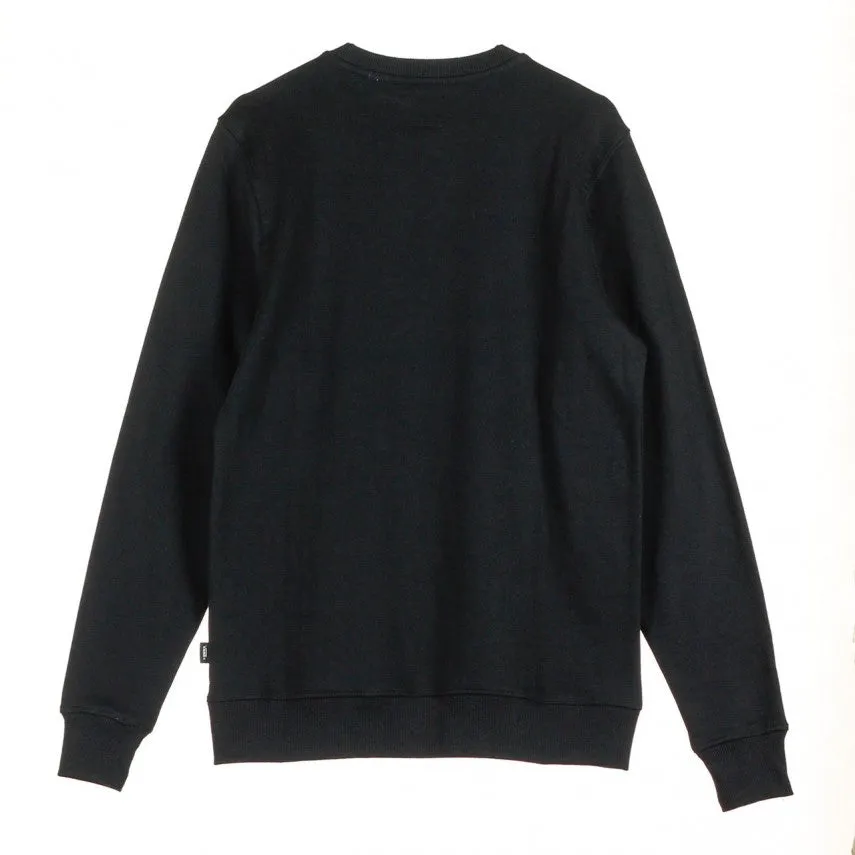 Vans crewneck sweatshirt and Classic Crew logo V00YX0Y28 black