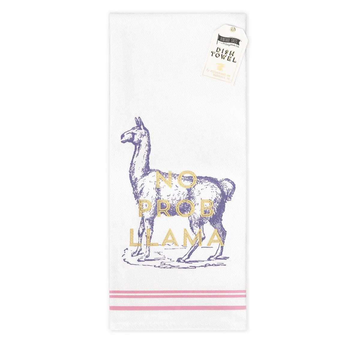 Vintage Sass Cotton Tea Towel (Multiple Styles)