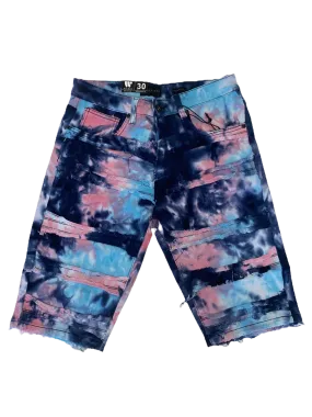 Waimea Blue Tie Dye Shorts