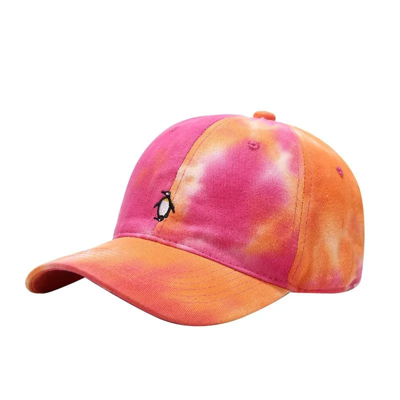 Women Outdoor Tie-dye Printed Baseball Hat