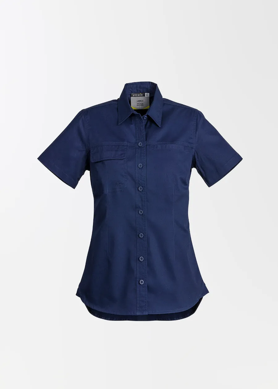 Women's short sleeve tradie shirt